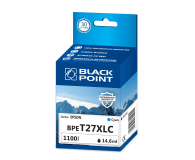 BLACK POINT BPET27XLC zamiennik Epson T2712 cyan - 1384665 - zdjęcie 1